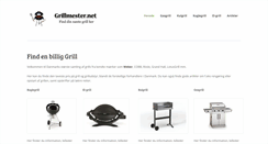 Desktop Screenshot of grillmester.net