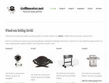 Tablet Screenshot of grillmester.net